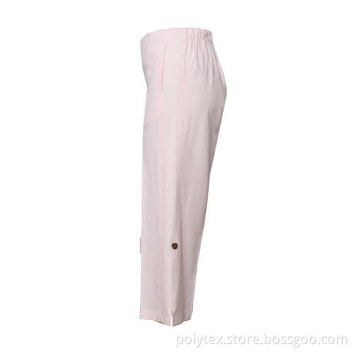 Summer Vintage Wide Leg Trousers